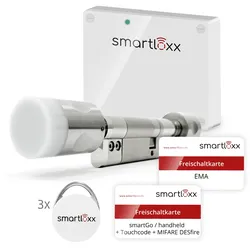 smartloxx Starterset: Zylinder Z1 Intrusion EMA / Alarm 868 MHz - FSTM