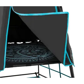 TP Toys Spielturm Explorer mit Schaukel Schwarz