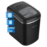 Donoci Guzzanti GZ125B, - Eiswürfelbereiter 140W/230V schwarz - Schwarz