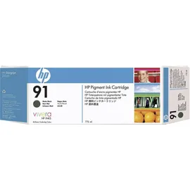 HP 91 schwarz matt