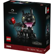 LEGO ICONS Drachenzähmen Leicht Gemacht: Ohnezahn 10375