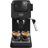 Beko CEP5302B Espressomaschine, 1,1 l, Schwarz, - Schwarz