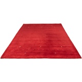 morgenland Wollteppich »Gabbeh - Loribaft Softy - 241 x 178 cm - dunkelrot«, rechteckig, rot