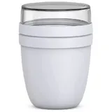 Mepal Lunchpot Ellipse grau 0,5 l + 0,2 l