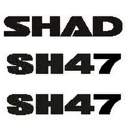 Shad Set Stickers SH47