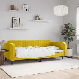 vidaXL Tagesbett 100 x 200 cm Gelb
