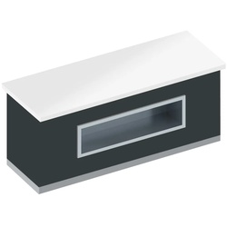 Neutraler buffetschrank wn-finish - 1650x850x900 mm - 11246WN0 Eurast