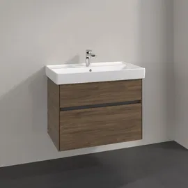 Villeroy & Boch Collaro Waschbeckenunterschrank 76 x 55 cm Arizona Oak