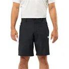 Jack Wolfskin Softshell-Wanderhose Active Track Shorts (elastisch, leicht) kurz schwarz Herren
