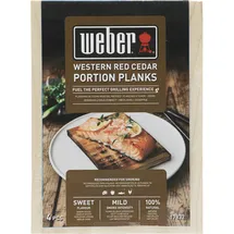 Weber Räucherbrett klein 11 x 15 cm Holz Zeder