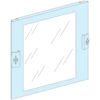Schneider Electric PrismaSeT-P, Frontplatte, mit Sichtfenster,Breite=400mm,Höhe=9Module Inhalt: 1St.