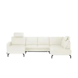 Kollektion Kraft Wohnlandschaft  Grace ¦ weiß ¦ Maße (cm): B: 332 T: 220.0