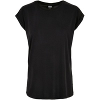 URBAN CLASSICS Modal Extended Shoulder T-Shirt Black XS