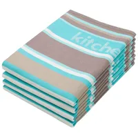 ZOLLNER Geschirrtücher Küchenhelfer, 50x70 cm 100% Baumwolle 4er Set