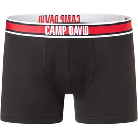 Camp David Boxershorts casual rot L 2er Pack