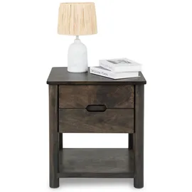 Idimex Nachtschrank Fadri 50 x 55 x 50 cm Braun