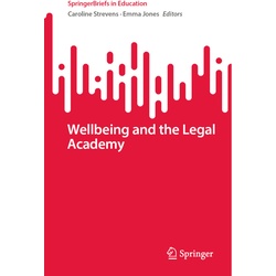 Wellbeing And The Legal Academy, Kartoniert (TB)