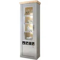 Home Affaire Vitrine »CHAMBORD«, Breite ca. 71 cm, grau