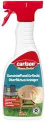 Carlson Kunststoff und Geflecht Oberflächen Reiniger, Pflegendes Reinigungsmittel für Kunststoffmöbel, 0,5 Liter - Flasche