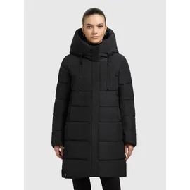 khujo Winterjacke Heather Wintermantel schwarz M