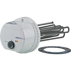 Askoma Heat AG Elektro Heizstab Flanschheizkörper 180 mm 6/4/3 kW