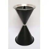 Szagato Aschenbecher BxHxL: 40 x 71 x 40 cm, für: innen/überdachter Außenbereich - schwarz