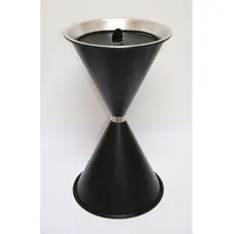 Szagato Aschenbecher BxHxL: 40 x 71 x 40 cm, für: innen/überdachter Außenbereich - schwarz