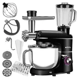 ruhhy Küchenmaschine 6,2 l Schwarz