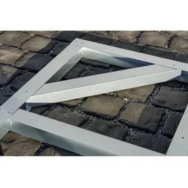 Globel Metall-Gerätehaus 8x6