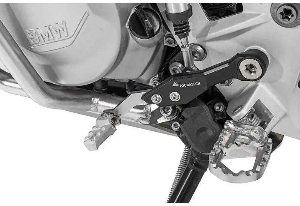 Touratech Bmw F850gs/f750gs Adjustable And Foldable Schalthebel - Silver - One Size