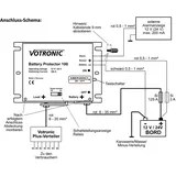 Votronic 13078 Battery Protector 100 Marine 12V 24V 100A Batteriewächter - wasserdicht