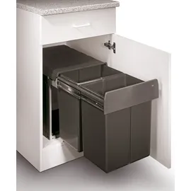 Wesco Double Master Maxi 40 DT Abfallsammler, anthrazit. / Mülleimer