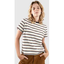 Blue Tomato Stripe T-Shirt beige stripe Gr. M