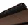 Juskys Terrassendiele 220 cm braun