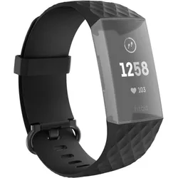 HAMA Armband für Fitbit Charge 3/4, in Schwarz One Size