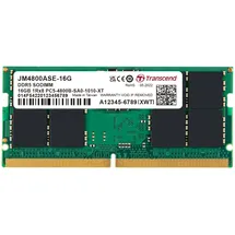 Transcend SO-DIMM-Speichermodul 16GB DDR5 4800MHz - JM4800ASE-16G