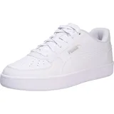 Puma Caven 2.0 Jr Sneaker, Puma White Puma Silver Puma Black, 38.5