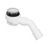 Bette Ablaufgarnitur B577901 chrom, 52mm, seitlich