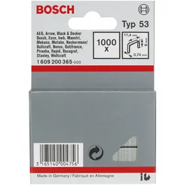 Bosch Feindrahtklammer Typ 53 8 mm 1000 Stück