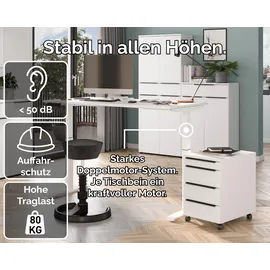 Germania Schreibtisch Jet grau / Silber