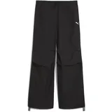 Puma Wardrobe Essentials Gewebte Parachute-Hose Damen Schwarz L