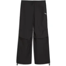 Puma Wardrobe Essentials Gewebte Parachute-Hose Damen Schwarz L