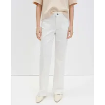 Someday Damen Flared | Carie French Flared Jeans aus BCI Cotton Mix Mid Rise Off White, 42 - 42W