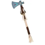 Boland 44143 - Indianeraxt Tomahawk, 45 cm, braun-beige, bunt, Streitaxt, Kriegsbeil, Karneval, Halloween, Fasching, Mottoparty, Kostüm, Theater, Accessoire