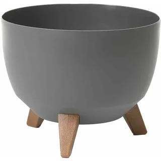 Siena Garden Pflanzgefäß Oslo Anthrazit Ø 47x26,5 cm