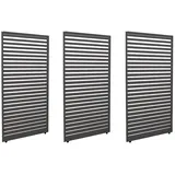 Mendler Aluminium Paneele HWC-L46 204 x 271 cm grau