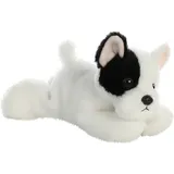 AURORA World Plush Mini Flopsies Hund Französische Bulldogge Welpe 31745 Plüschtier Stofftier - Schwarz