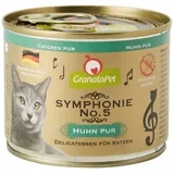 GranataPet Symphonie Nr. 5 Huhn pur 6 x 200 g