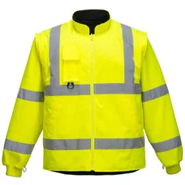 PORTWEST 7 in 1 Warnschutz-Traffic-Jacke 5XL