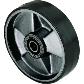 Pfaff Lenkrad PU Naben-L.43mm Rad-B.50mm D.200mm Ku.-Felge PFAFF